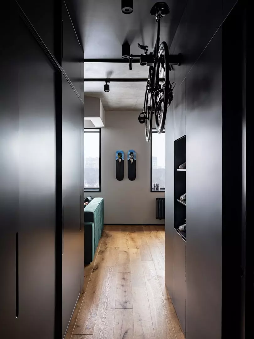 nét tối giản bên trong căn hộ 42 m2 đã mang đến sự thay đổi mới về một không gian sống thông thoáng và đầy đủ tiện ích