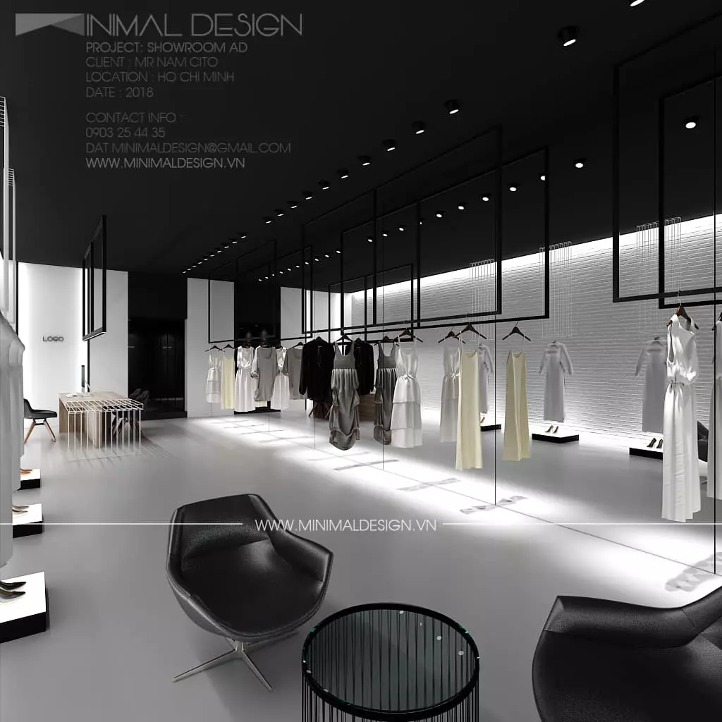 thiết kế showroom