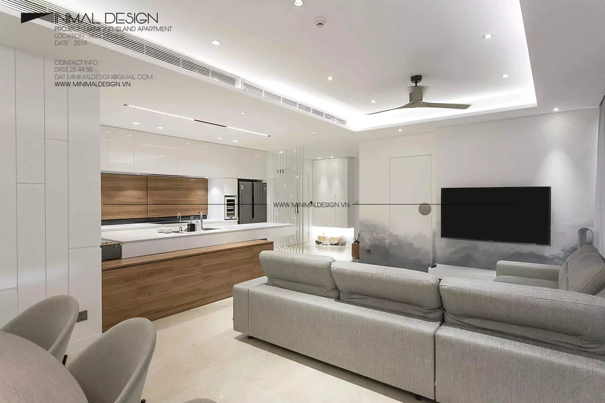 Thiết kế nội thất căn hộ đẹp, đủ công năng và đặc biệt là thể hiện được cá tính riêng của gia chủ là cách mà kiến trúc sư hướng đến trong mỗi dự án.