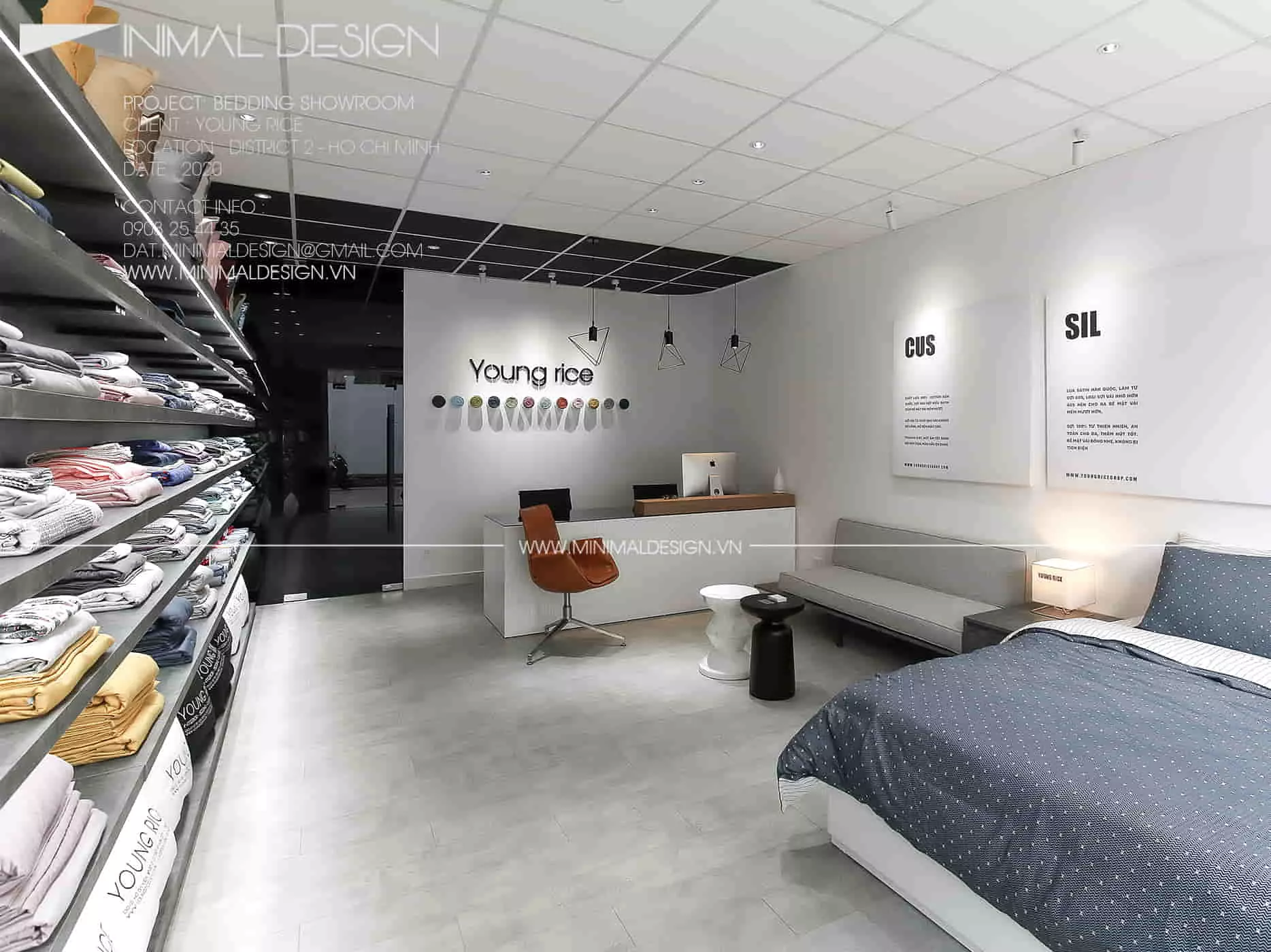 Cùng Minimal Design phân tích rõ hơn về tác dụng của ánh sáng khi thiết kế Showroom để có cơ sở thiết lập không gian thêm sang trọng.