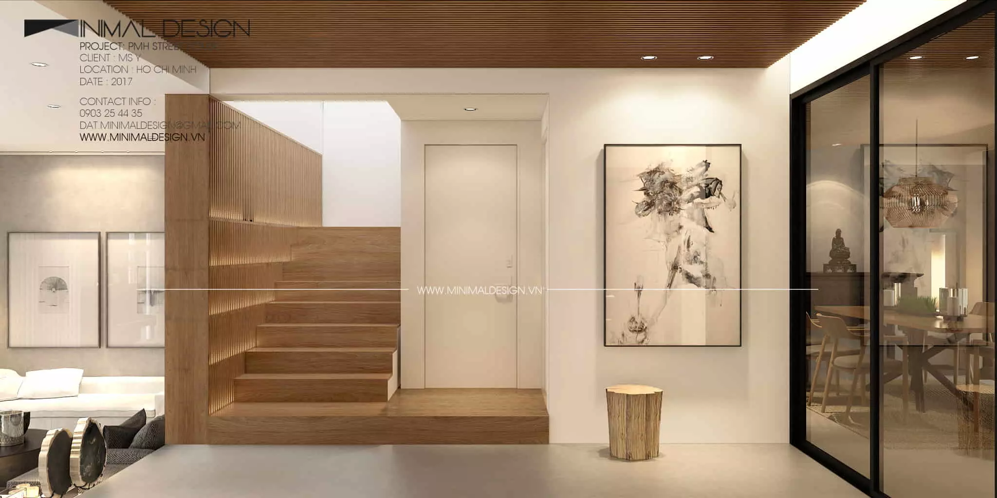 Thiết kế nội thất tối giản ghi dấu ấn trong cảm xúc con người nhờ vào nét độc đáo cùng nghệ thuật thị giác thể hiện ở từng không gian