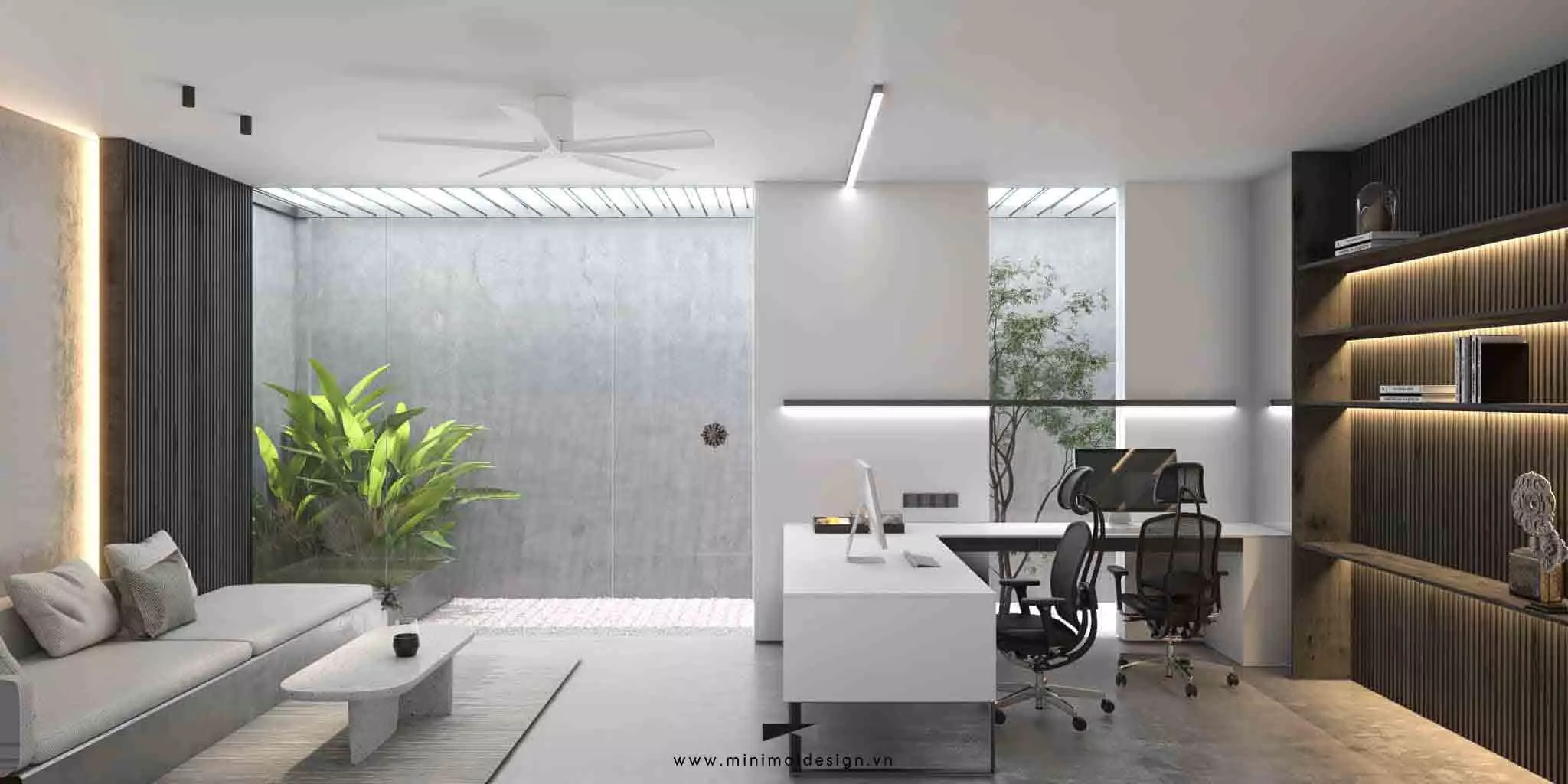 Phong cách thiết kế nội thất tối giản không còn xa lạ trong các loại hình từ nhà phố, căn hộ, biệt thự đến mô hình kinh doanh văn phòng