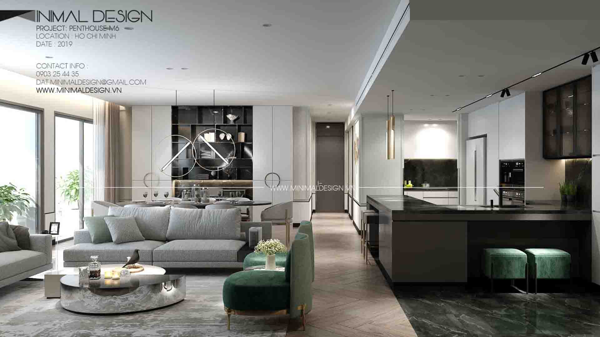 Phong cách nội thất căn hộ đẹp xuất hiện ngày càng nhiều và đều mang một vẻ đẹp riêng phù hợp với sở thích đa dạng của gia chủ.