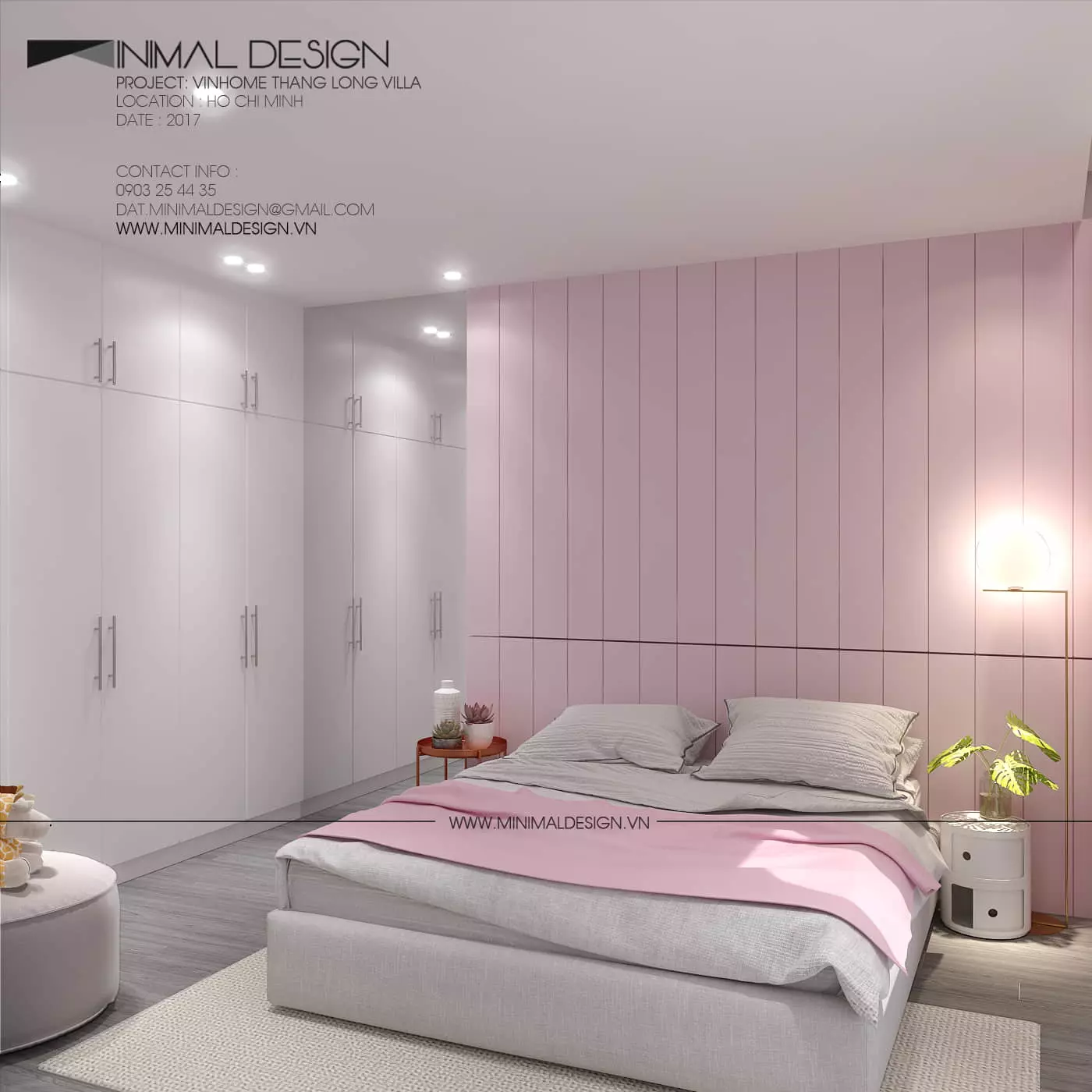 thiết kế nội thất phòng ngủ