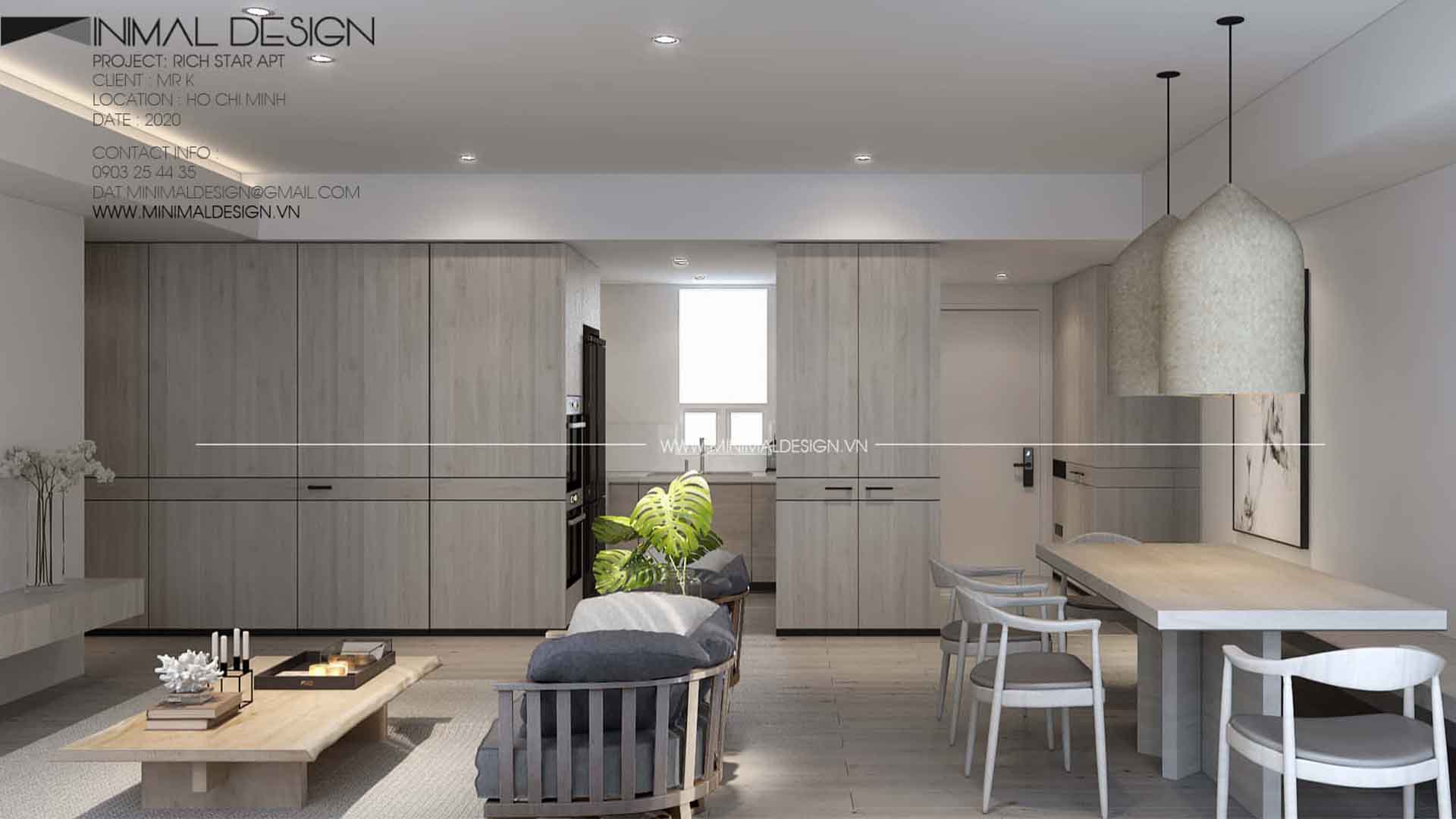 Thiết kế nội thất căn hộ tối giản cùng với các nguyên tắc "vàng" sẽ giúp bạn có một không gian sống thật sang trọng, tiện nghi và thẩm mỹ cao