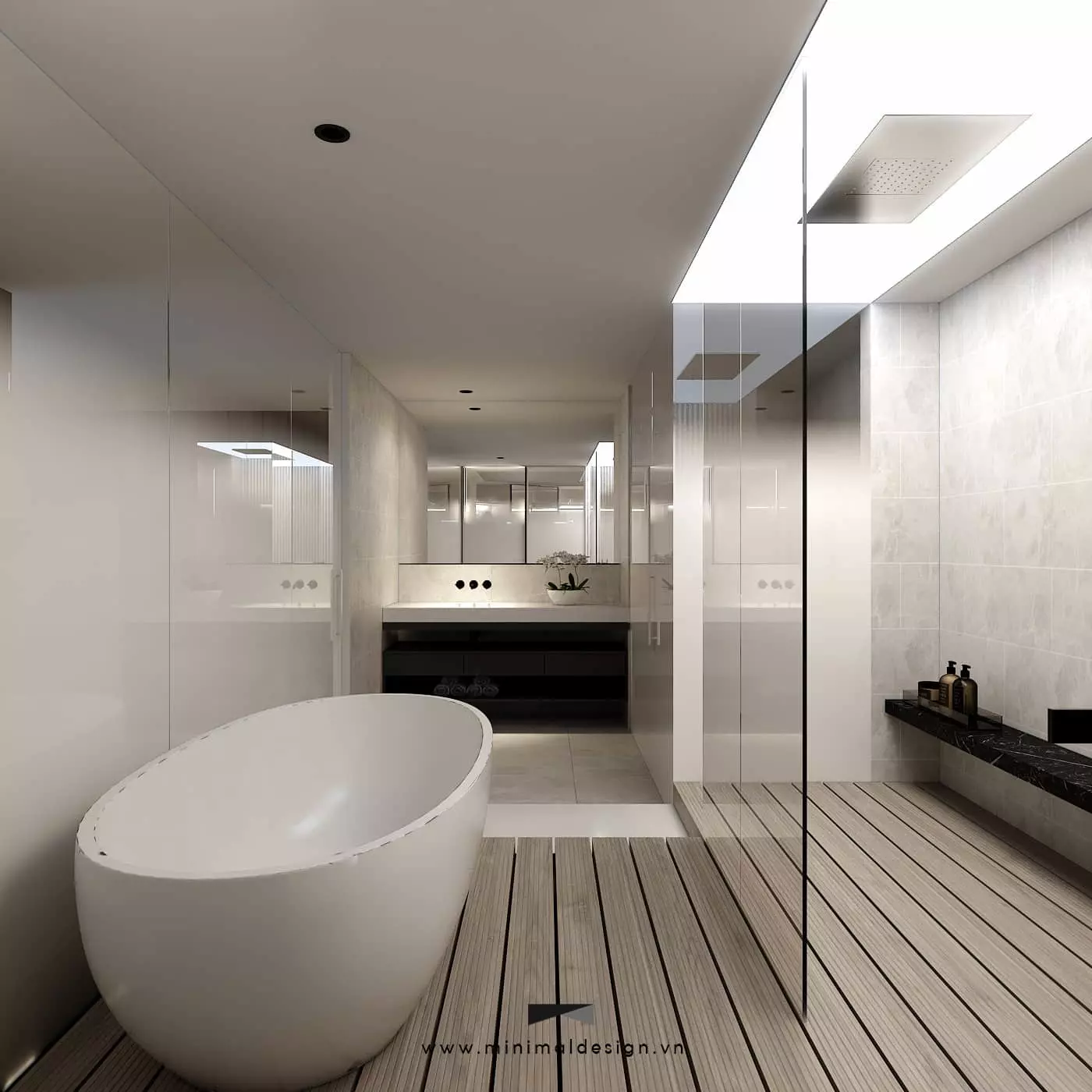 Thiết kế phòng tắm nhỏ tối giản và hiện đại cùng các giải pháp sau sẽ giúp bạn nâng cao chất lượng không gian sống nhưng vẫn đảm bảo thẩm mỹ.