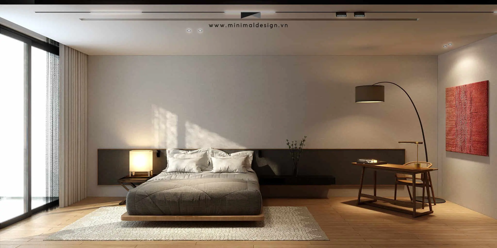 Thiết kế nội thất biệt thự tối giản và đầy sang trọng, tạo nên một không gian sống mà ở đó gia chủ cảm nhận được sự thư giãn, nhẹ nhàng và yêu thích.