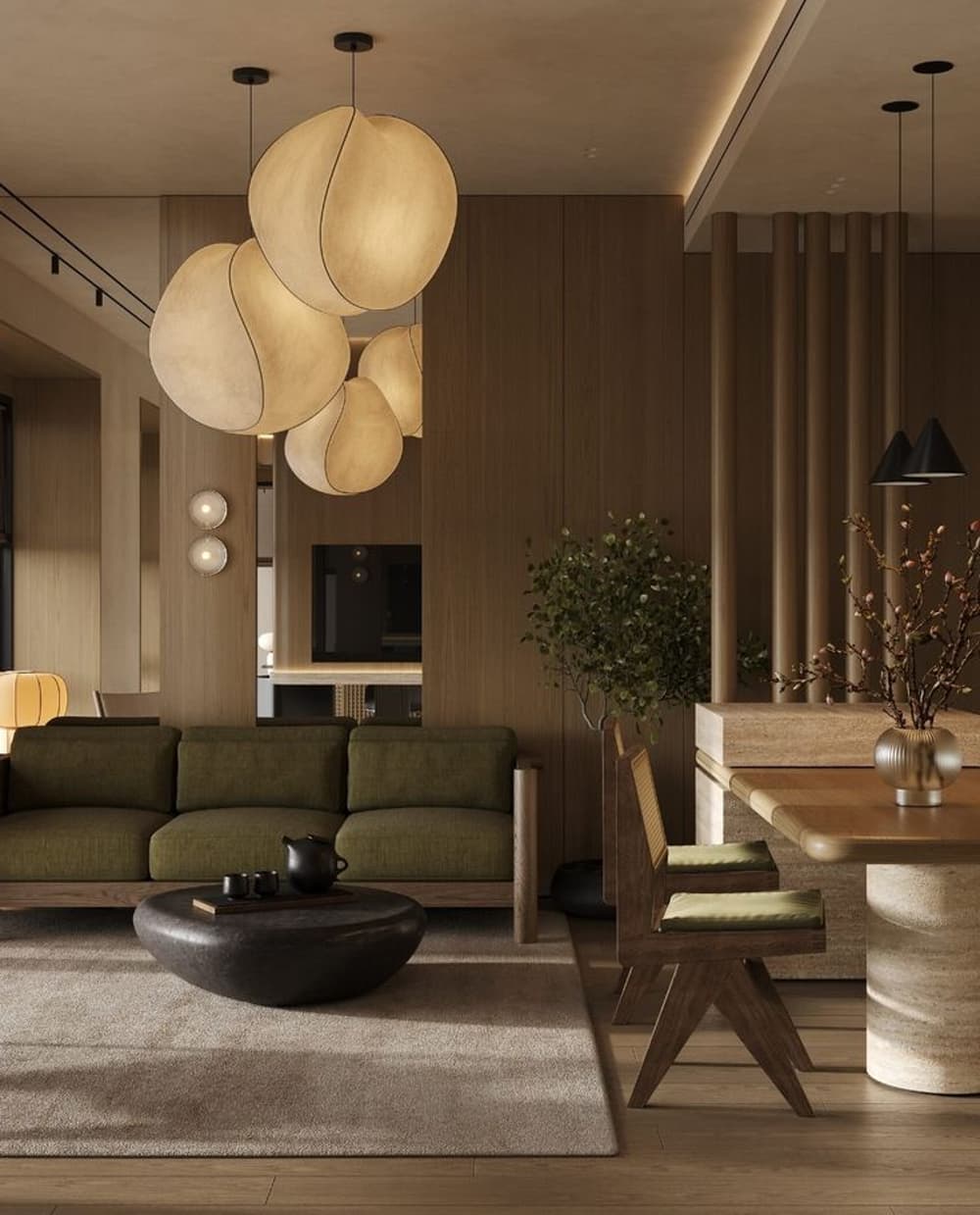 thiết kế nhà phong cách wabi sabi