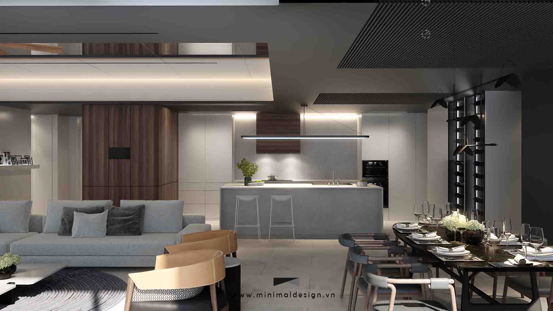 Thiết kế thi công nội thất căn hộ tối giản đẹp và ấn tượng cùng với các gợi ý dưới đây sẽ giúp bạn có thêm ý tưởng biến đổi không gian sống của mình.