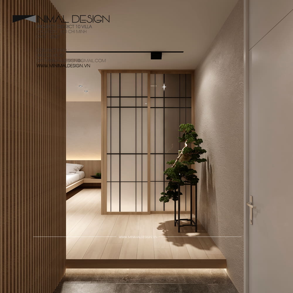 nhà tối giản Nhật Bản