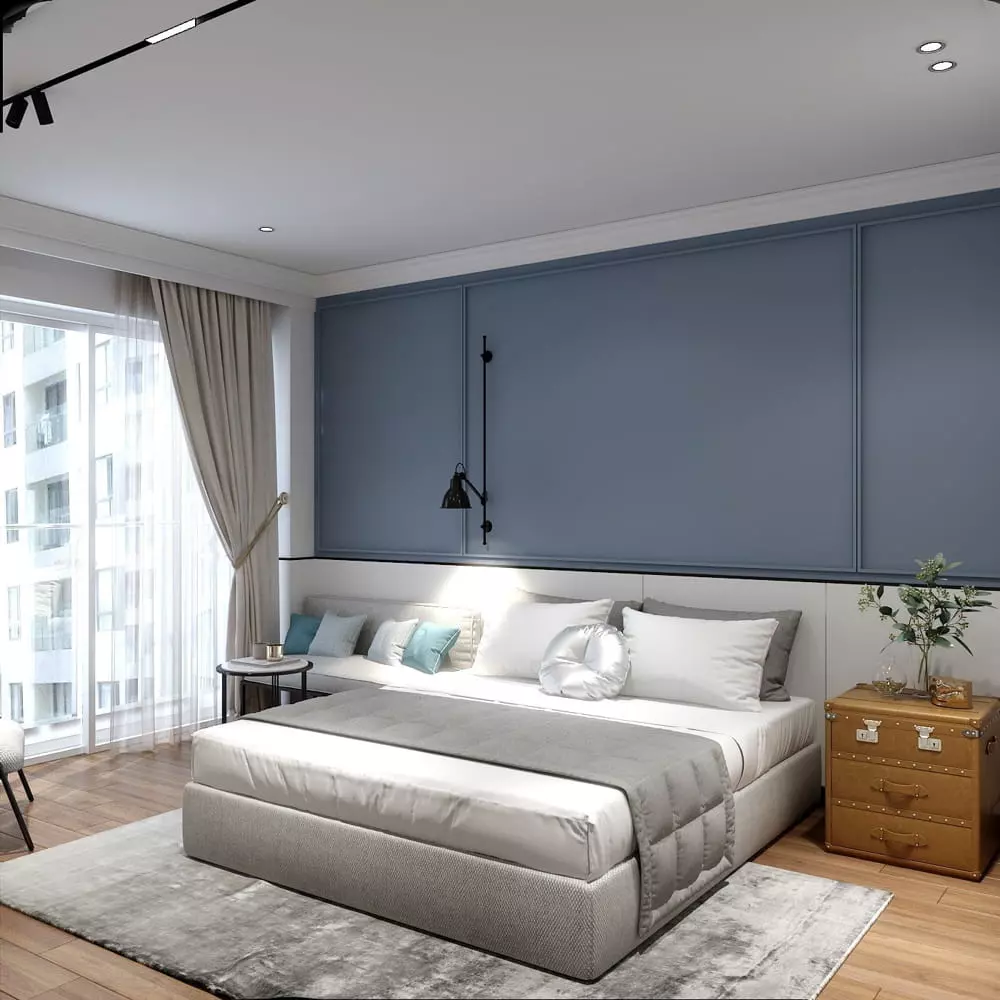 thiết kế nội thất phòng ngủ đẹp tối ưu không gian