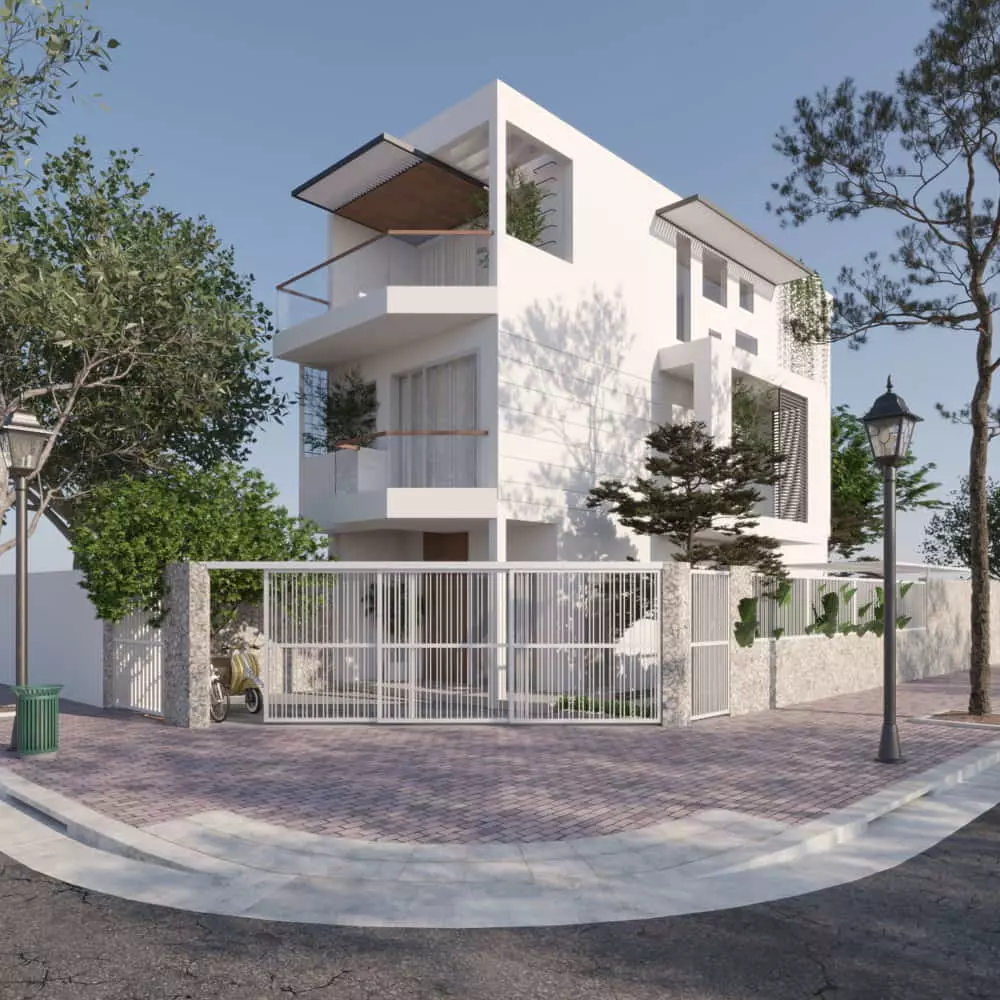 Thiết kế nội thất nhà phố phong cách hiện đại