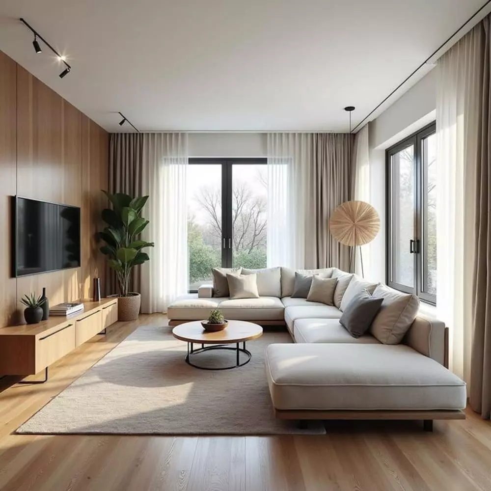 căn hộ phong cách Bắc Âu tối giản