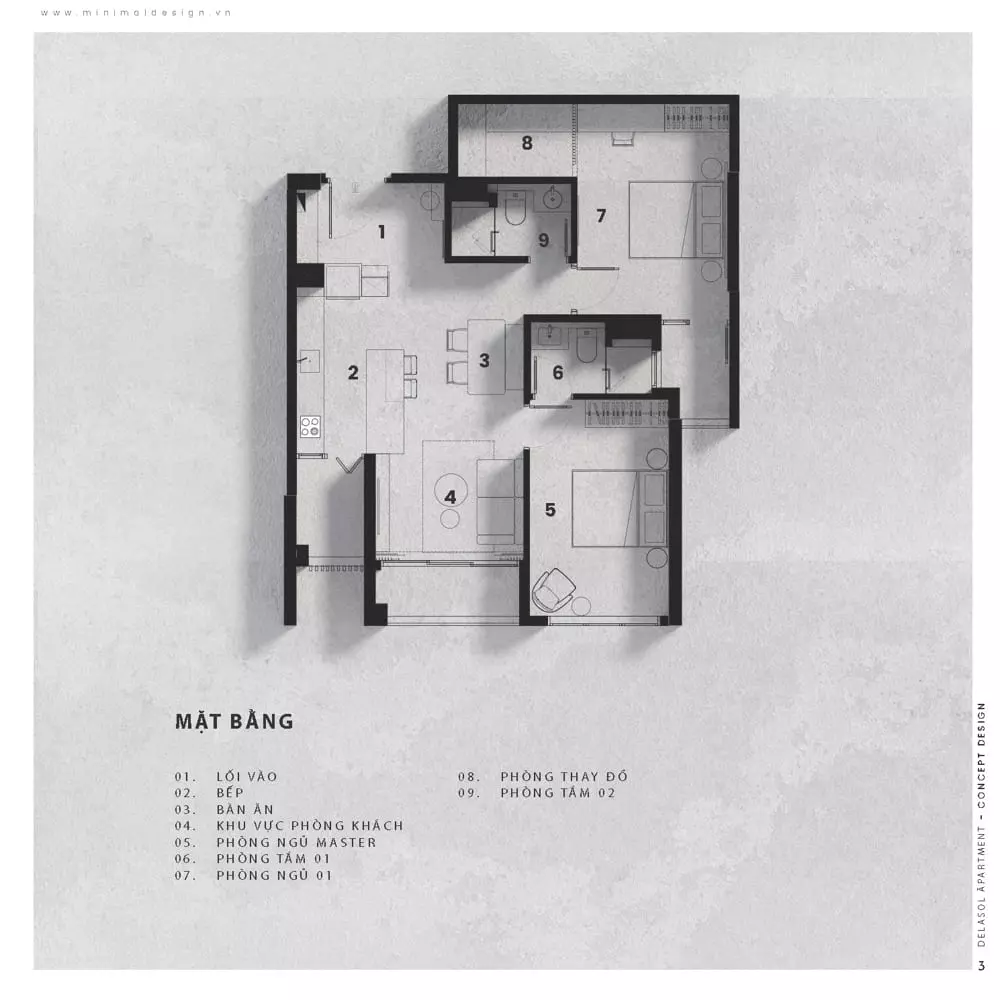 chi phí thiết kế nội thất chung cư