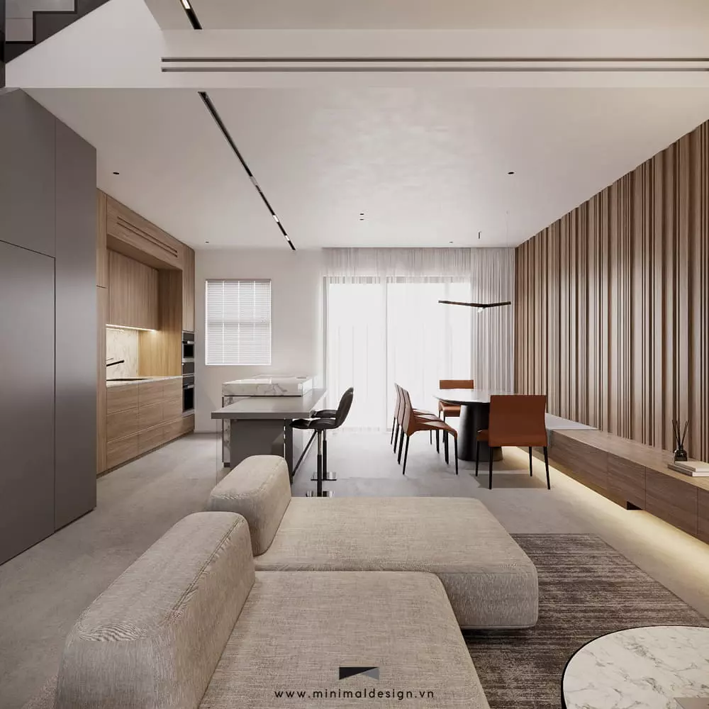 mẫu thiết kế nội thất biệt thự đẹp