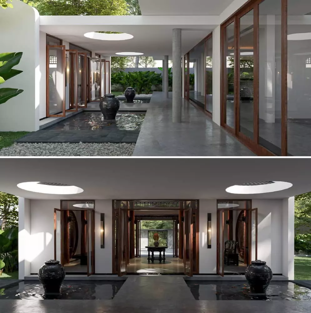 mẫu thiết kế nội thất biệt thự đẹp