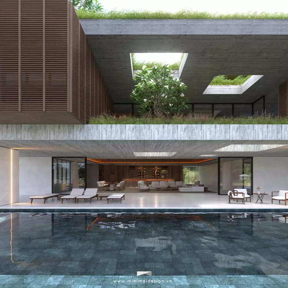 mẫu thiết kế nội thất biệt thự đẹp