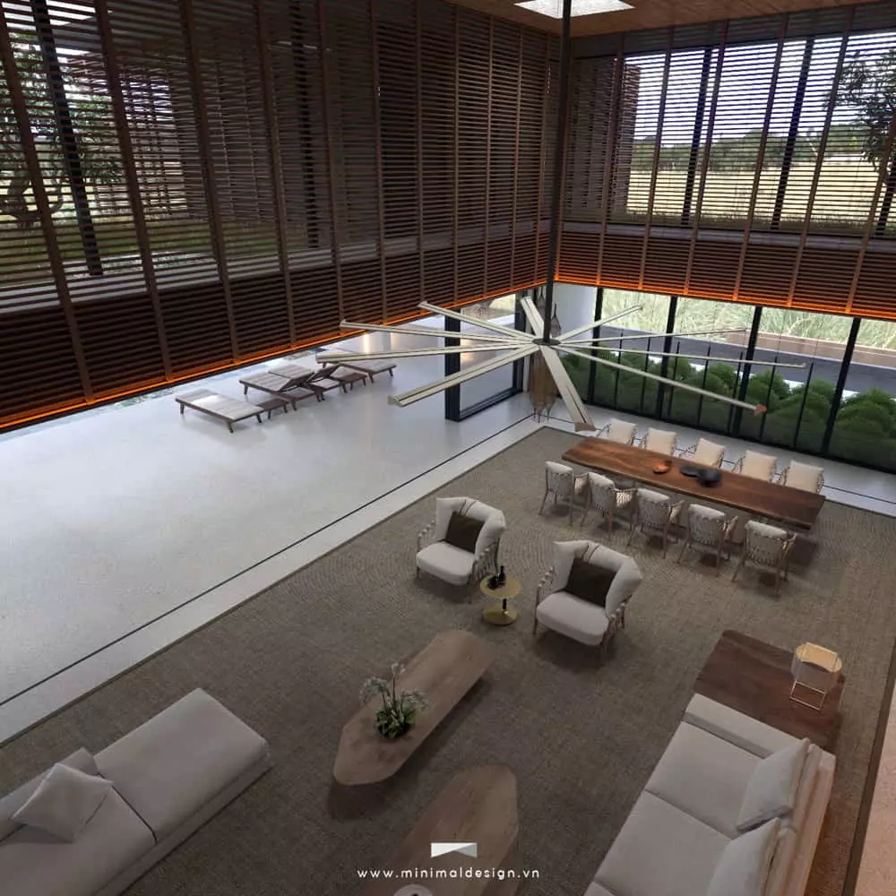 mẫu thiết kế nội thất biệt thự đẹp