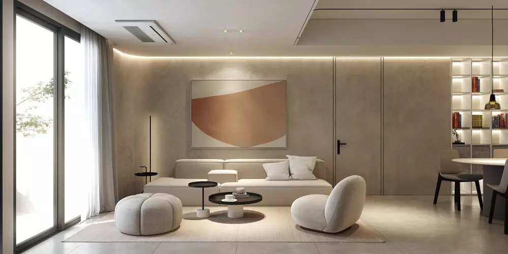 Thiết kế nội thất chung cư hiện đại 70m2