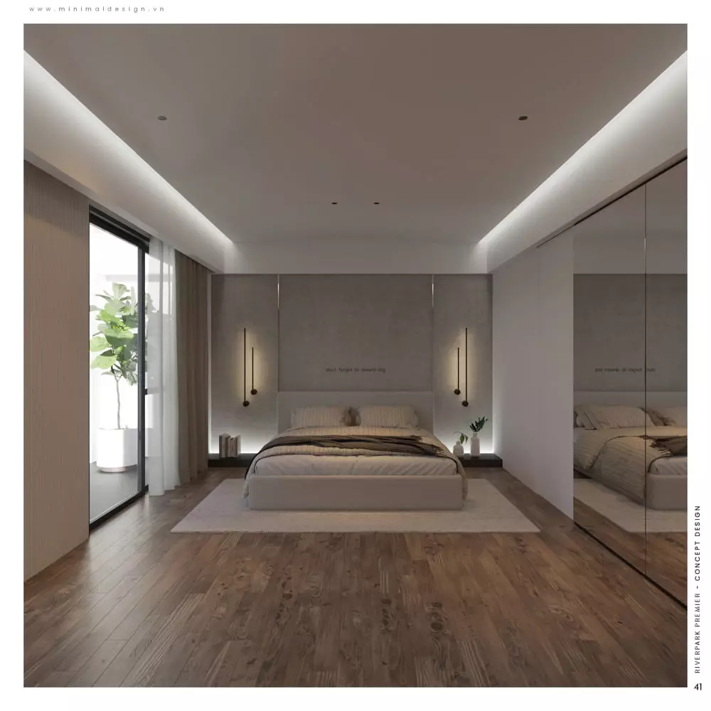 thiết kế căn hộ 100m2 3 phòng ngủ