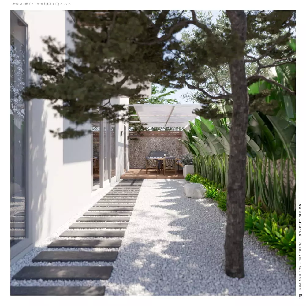 thiết kế nhà phố 3 tầng hiện đại