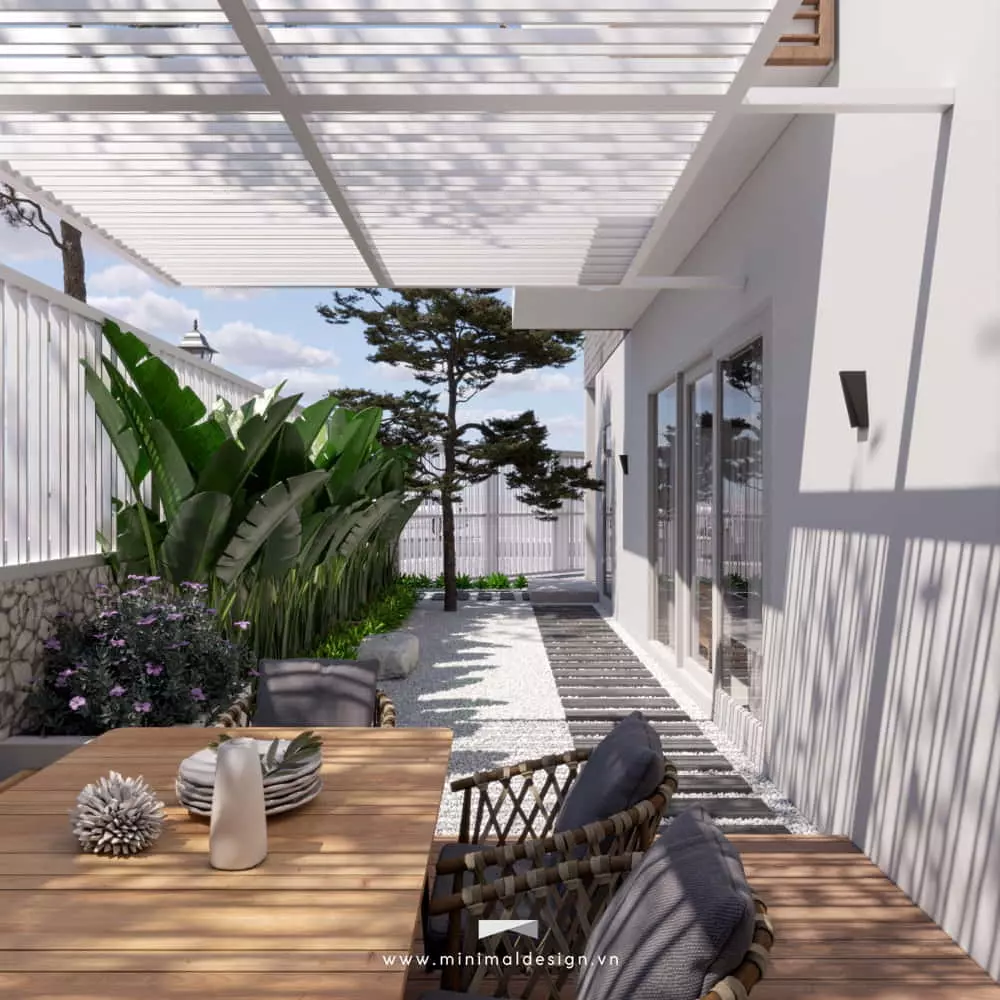 thiết kế nhà phố 5x20 hiện đại