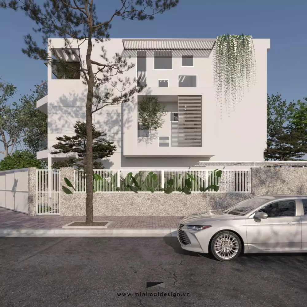 thiết kế nhà phố 5x20 hiện đại