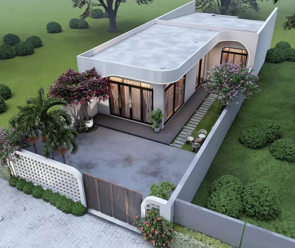 thiết kế nhà phố 5x20 hiện đại