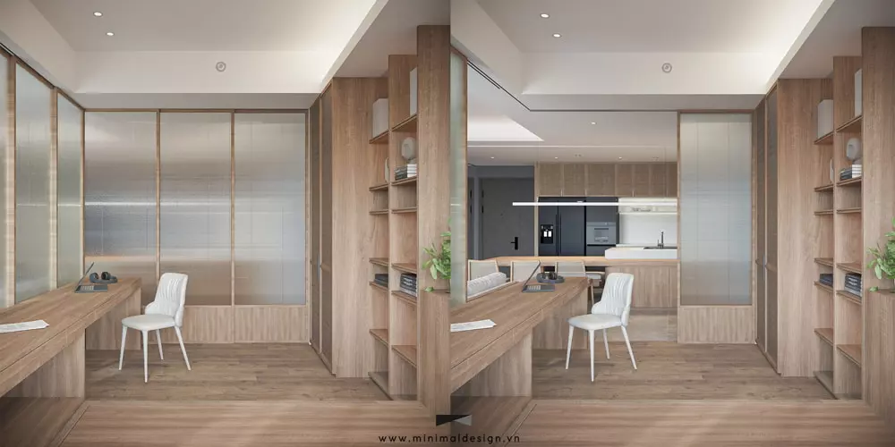 nội thất chung cư phong cách Nhật Bản