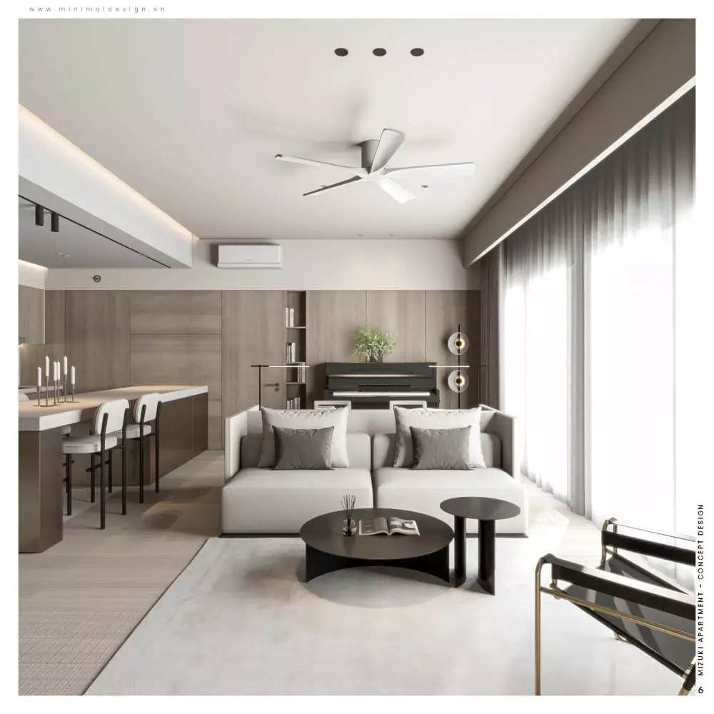 thiết kế nội thất chung cư hiện đại