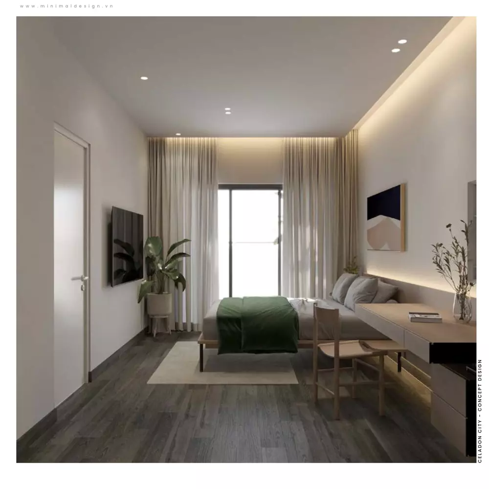 thiết kế nội thất chung cư scandinavian