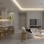 thiết kế thi công nội thất căn hộ wabi sabi