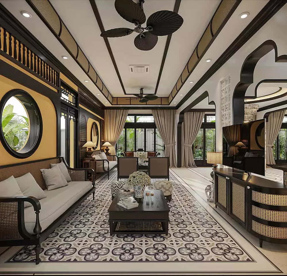 thiết kế nội thất nhà phố 3 tầng