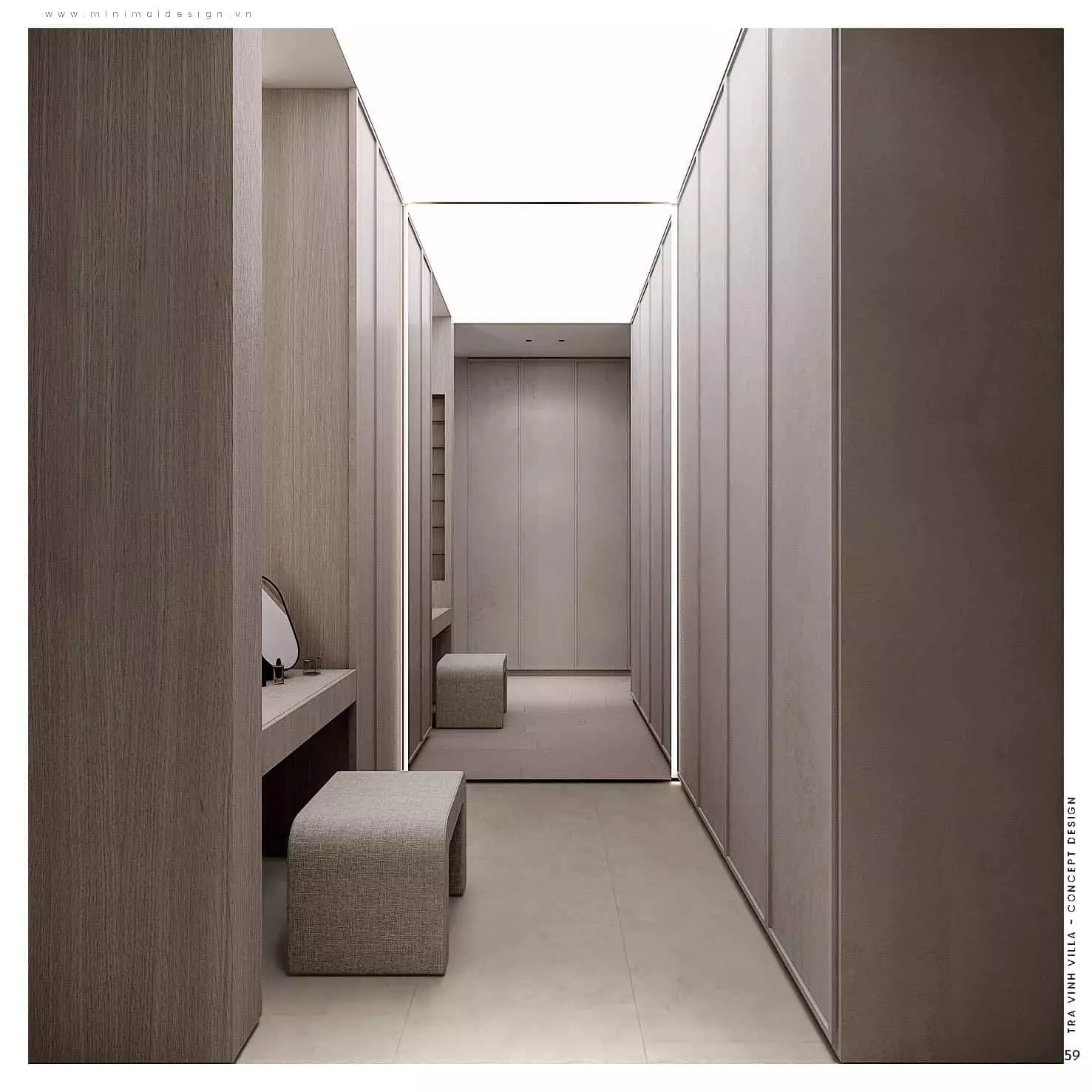 thiết kế phòng thay đồ