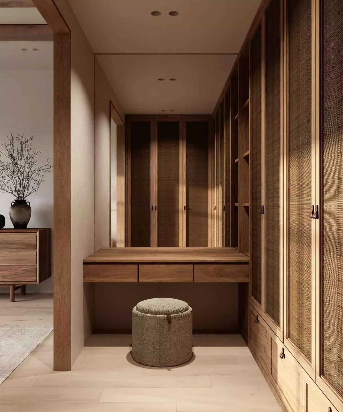 thiết kế phòng thay đồ