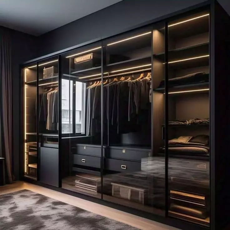 thiết kế phòng thay đồ