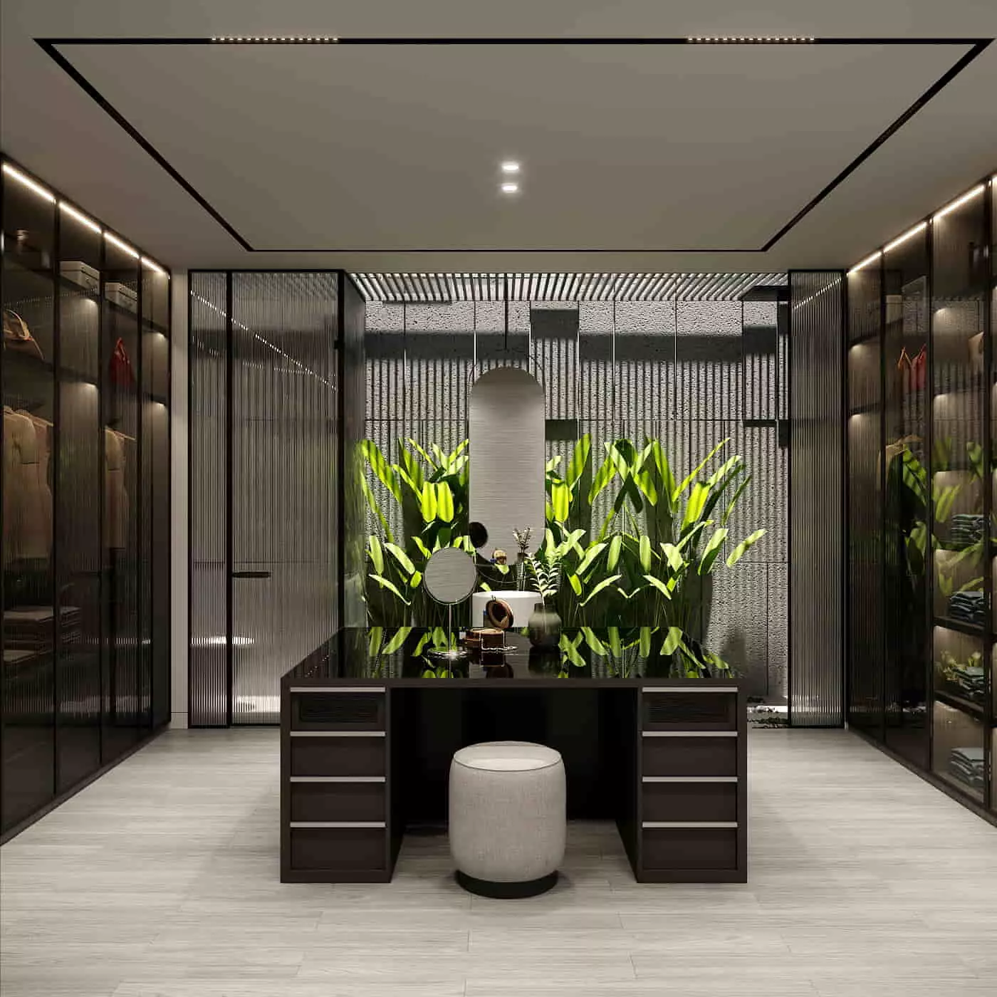 thiết kế phòng thay đồ