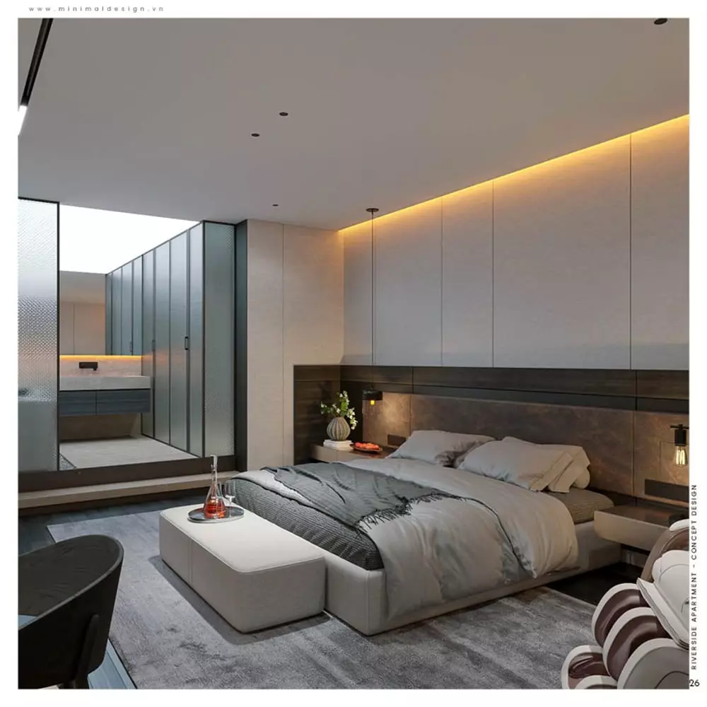 cách bố trí phòng ngủ đẹp và khoa học