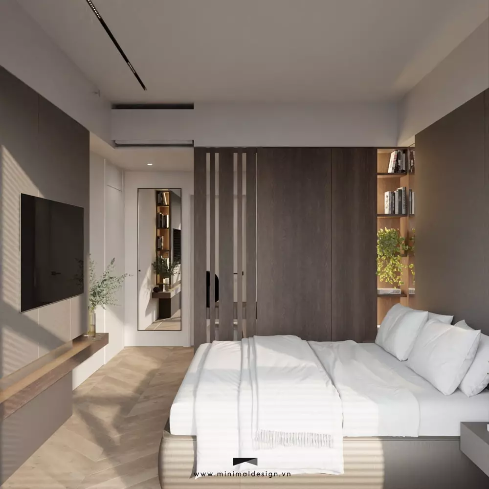 cách bố trí phòng ngủ đẹp và khoa học