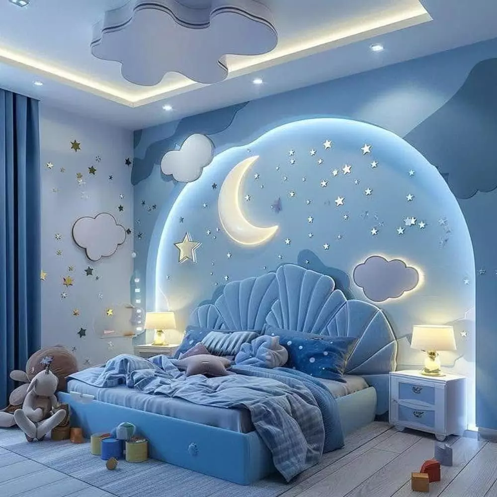 cách trang trí phòng ngủ cho bé gái