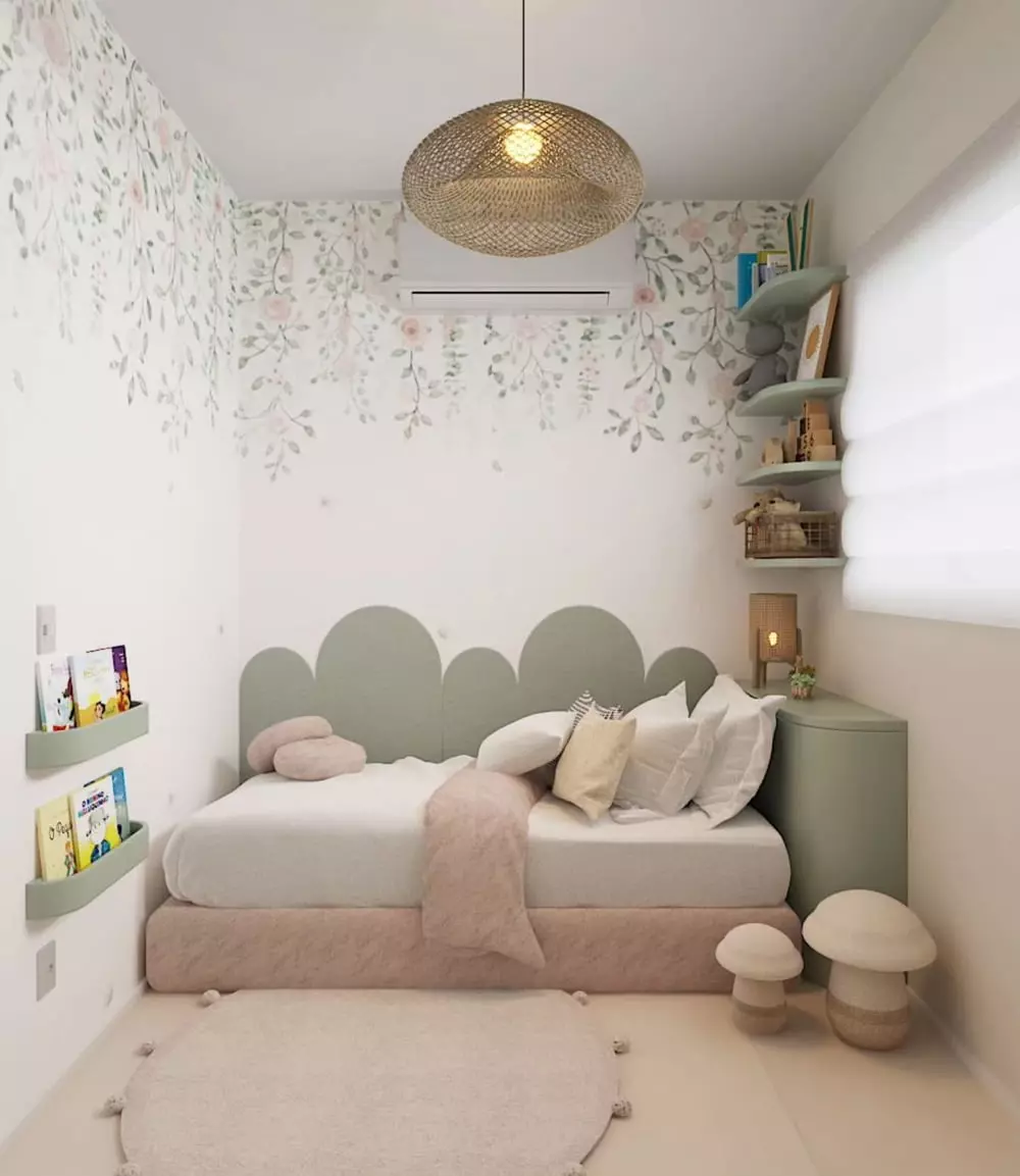 cách trang trí phòng ngủ cho bé gái