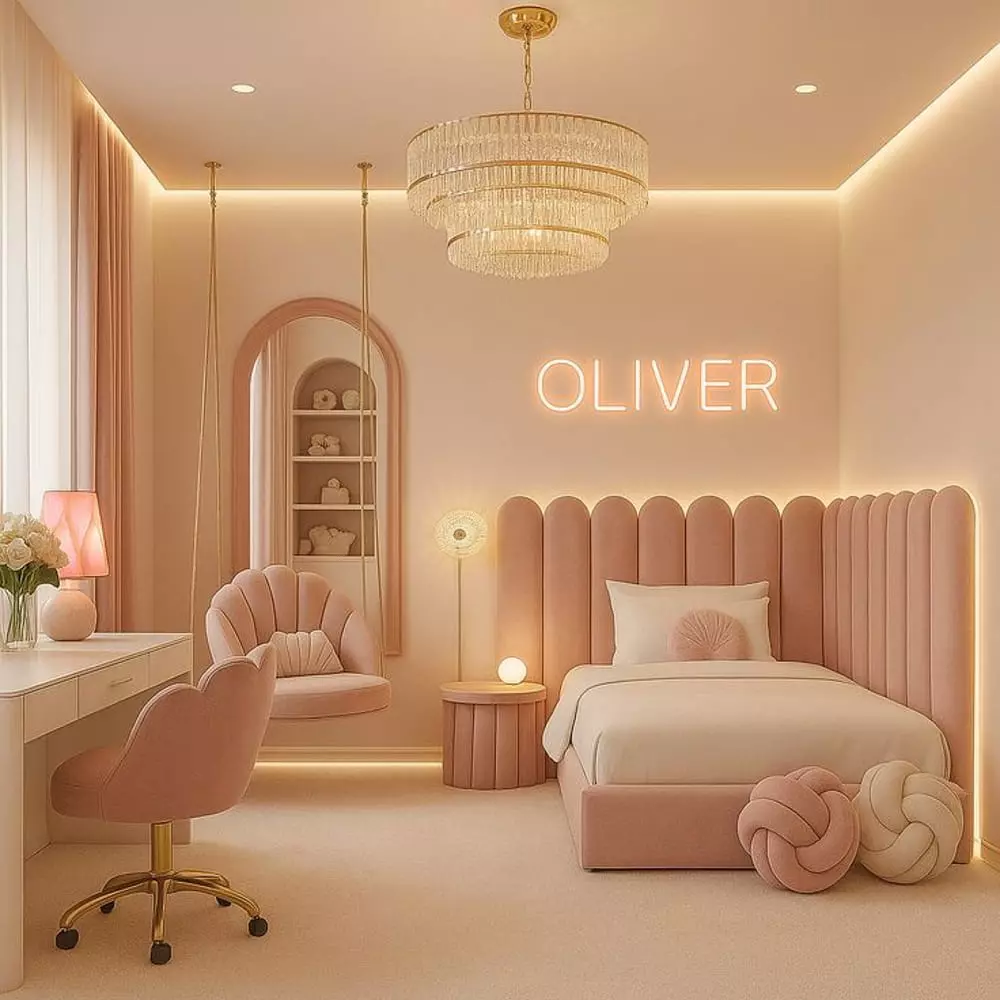 cách trang trí phòng ngủ cho bé gái