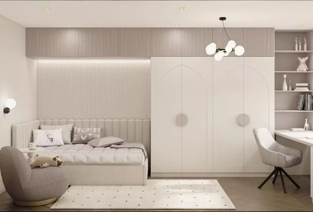 cách trang trí phòng ngủ cho bé gái