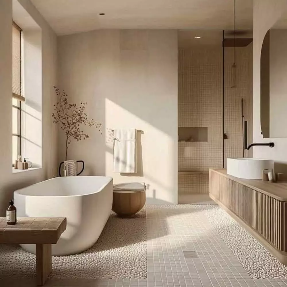 nội thất tối giản Nhật Bản