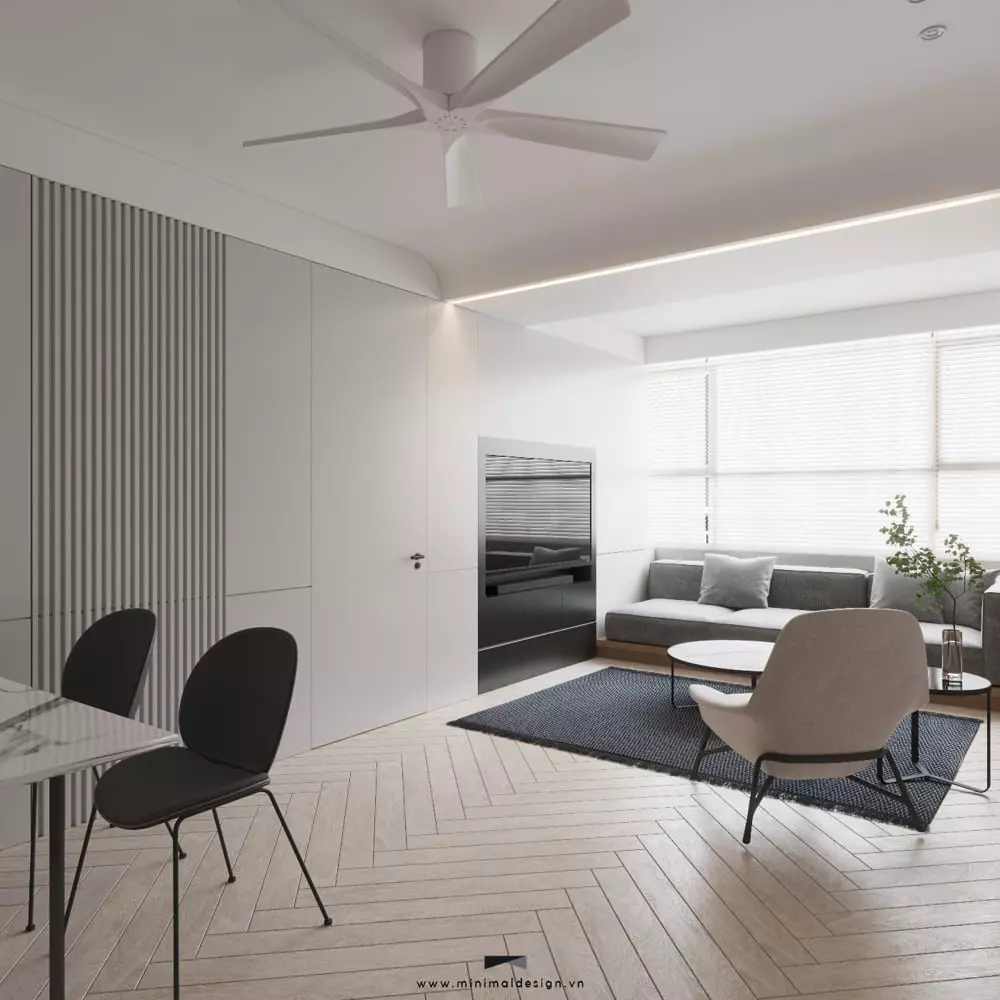 phong cách minimalism trong thiết kế nội thất