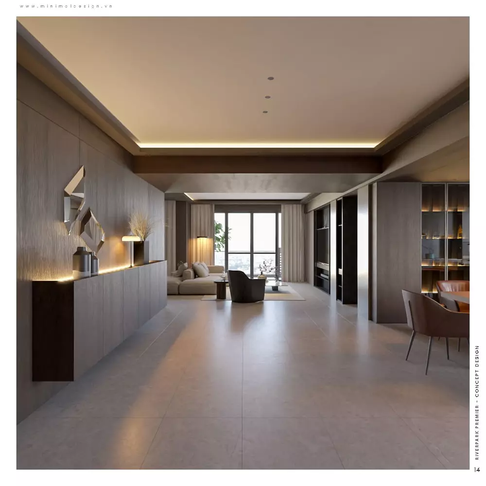 phong cách thiết kế tối giản Minimalism