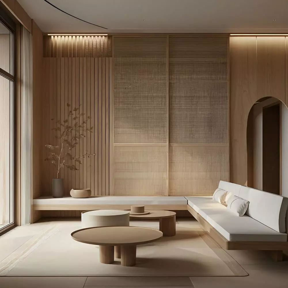 phong cách tối giản Nhật Bản