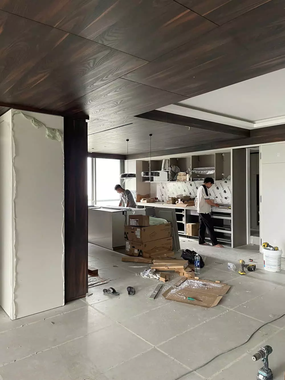 Thi công nội thất nhà phố tối giản