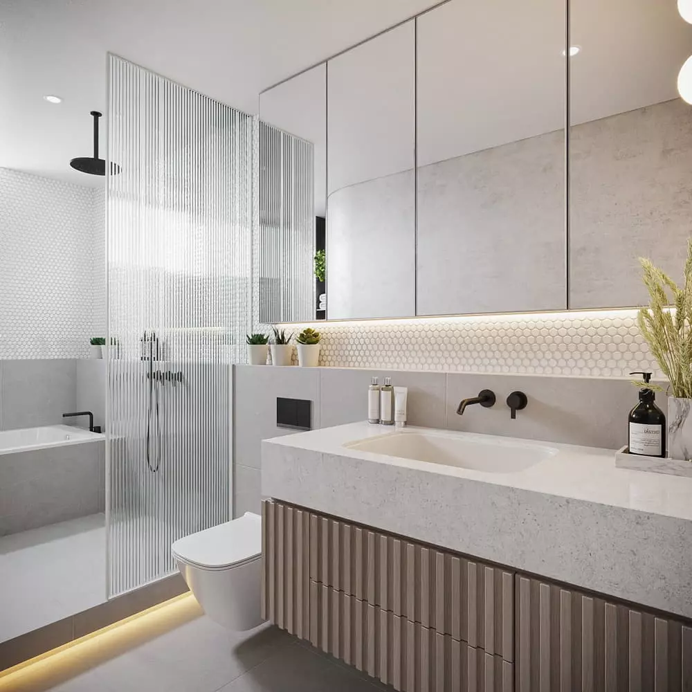 Thi công nội thất nhà phố tối giản