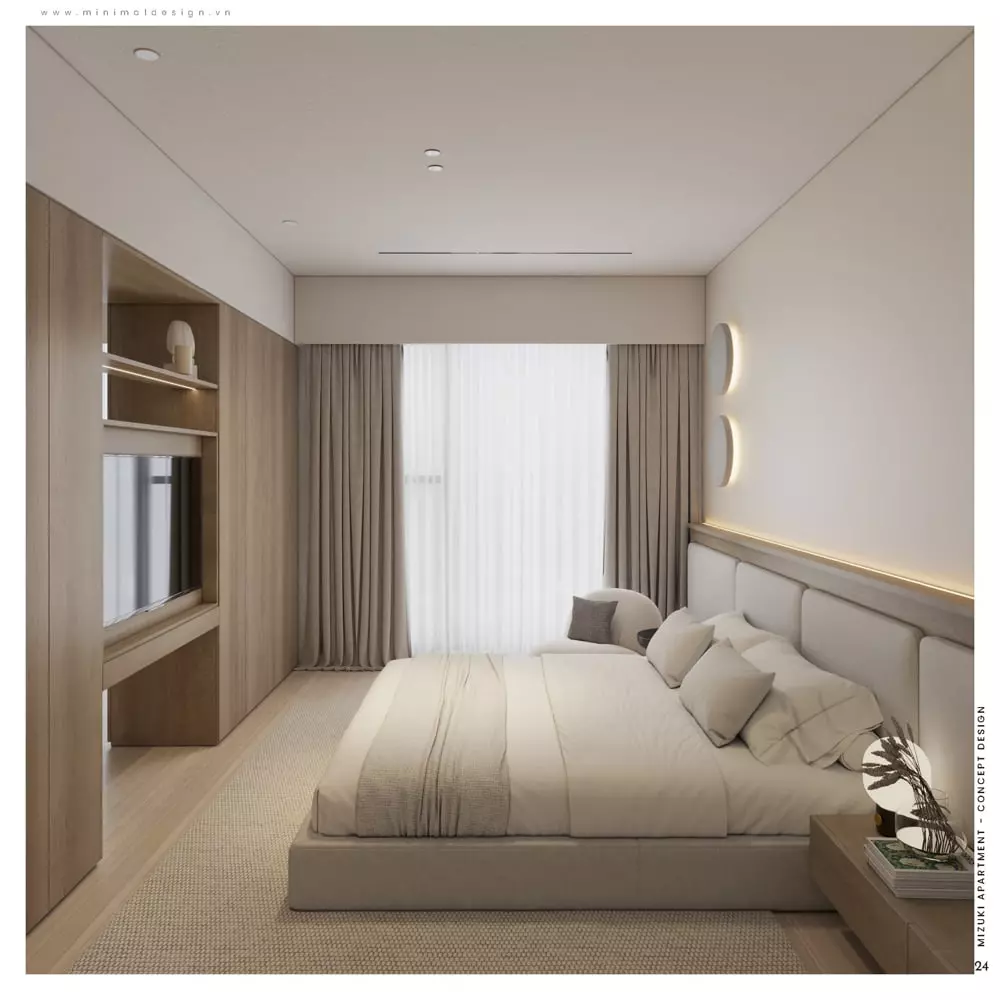 Thi công nội thất nhà phố tối giản